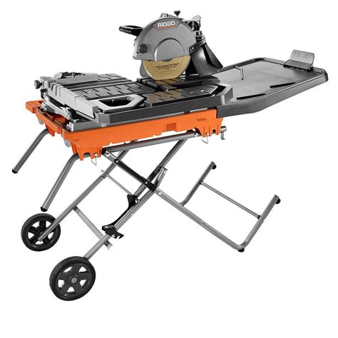 The EHT staff has relied on Ridgid wet saws for years, and we recently had the opportunity to test The BeastRidgids new best-in-class 10-in. . Ridgid wet saw